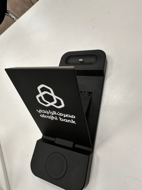 Charger+Phone holder Black